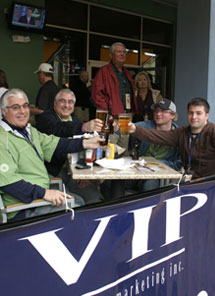 2008 VIP Guests Enjoying Food and Drinks   